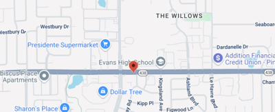 Map to Sheaffer Chiropractic Clinic in Orlando, FL